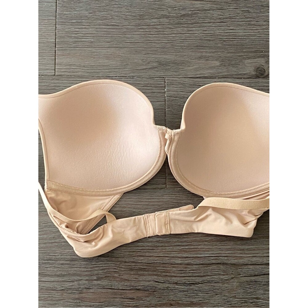 Thirdlove 34D 24/7 Memory Foam Push-Up Bra Nude Beige - Picture 3 of 7